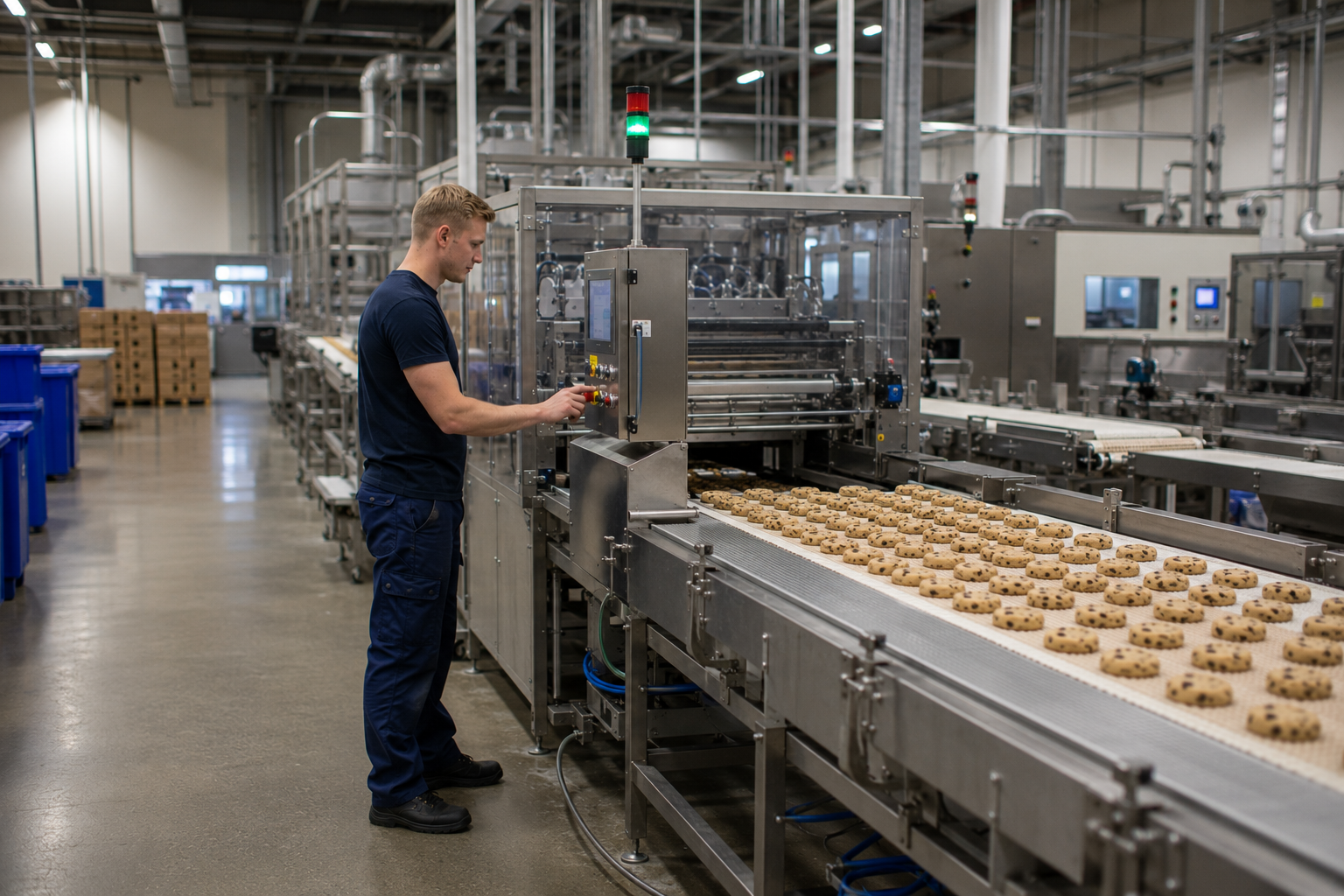 Inpak Operator Koekjes